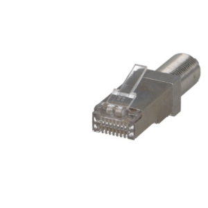 Adaptateur "balun" RJ45 / fiche F
