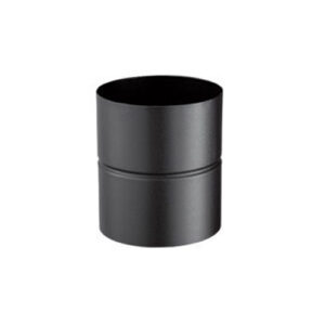 Adaptateur émaillé pour poêle à bois - Diamètre : 180 - Couleur : Noir Mat