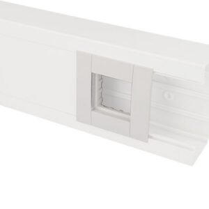 Adaptateur Quadro 45 pour goulotte Efapel 90 et 110 x 50 mm