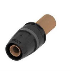 Adaptateur TECElogo-Push, bronze/bronze au silicium - Dimensions: 16x15 mm - En bronze/bronze au silicium