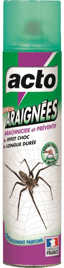 Aérosol spécial araignées 400 ml ACTO INSECTICIDES ARAI1