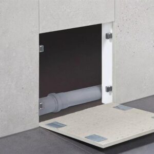 Aimants pour trappe de visite invisible REMA - lot de 4 plaquettes et contre-plaquettes