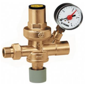 Alimentateur automatique - Corps laiton - 1/2" MF - avec manomètre