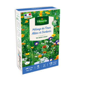 Allées et Bordures - 50 m² - Mélange de fleurs