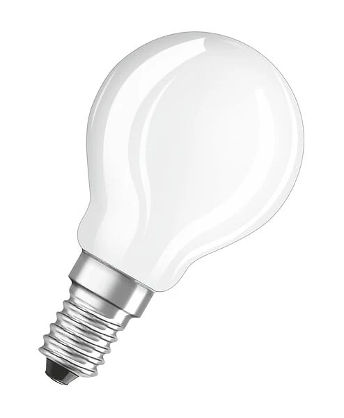 Ampoule LED retrofit sphérique 3W dépolie Lumière blanc chaud OSRAM
