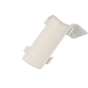 Angle intérieur pour plinthe PVC blanche 80 x 25 mm