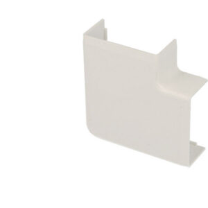 Angle plat pour goulotte PVC blanc 40 x 20 mm KOPOS