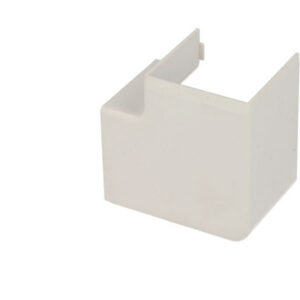 Angle plat pour goulotte PVC blanc 40 x 40 mm KOPOS