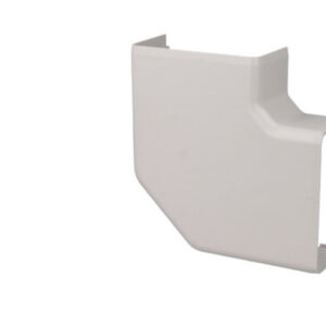 Angle plat pour goulotte PVC blanc 180 x 60 mm KOPOS