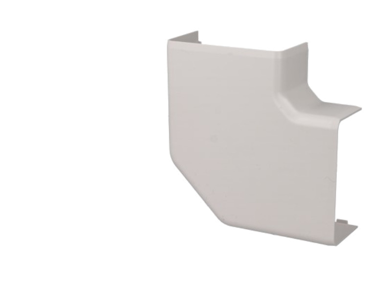 Angle plat pour goulotte PVC blanc 180 x 60 mm KOPOS