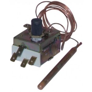 Aquastat de sécurité à bulbe réarmement manuel IMT type LS1 - Diamètre: 6,5 mm - Longueur: 95 mm