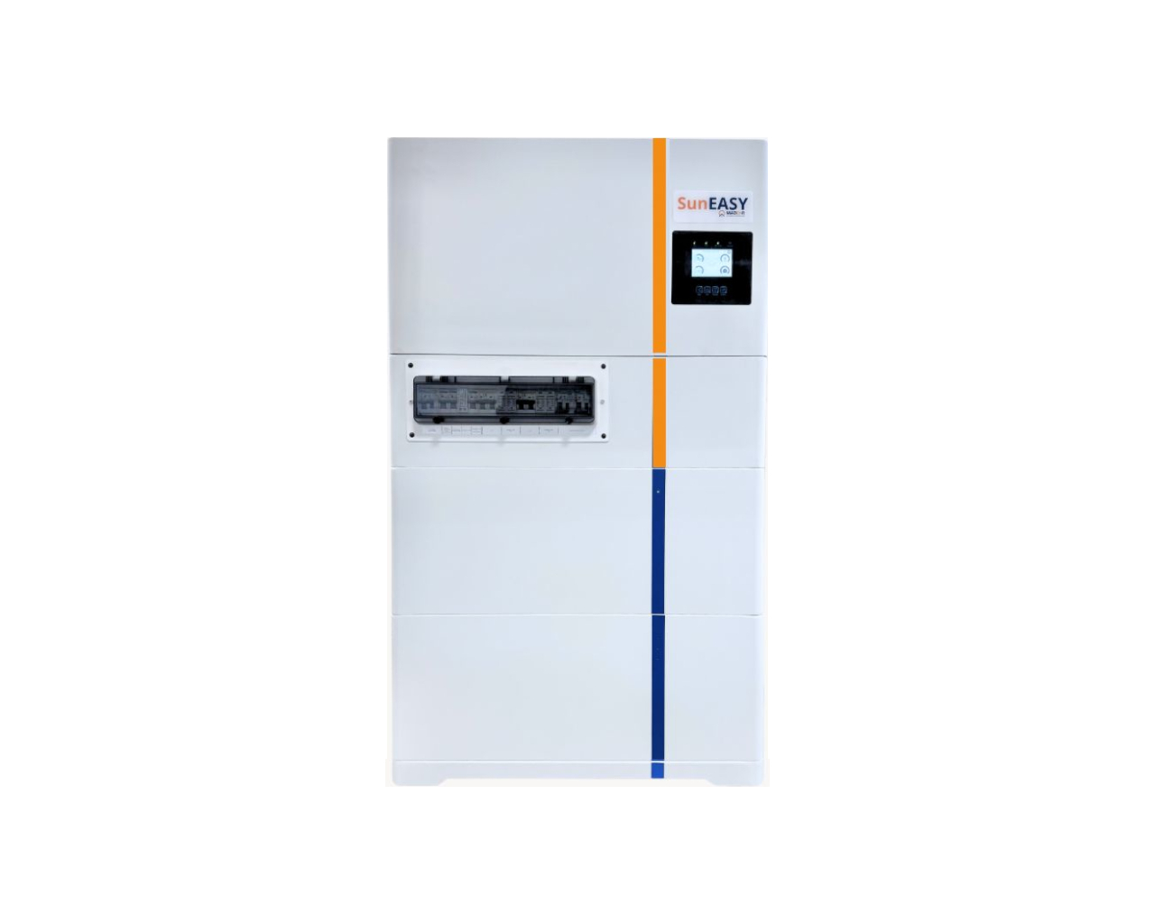 Armoire de stockage tout en un SunEasy monophasée 8kVA + batterie 10.24kWh