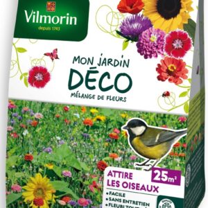 Attire les Oiseaux - 25 m² - Mélange de fleurs