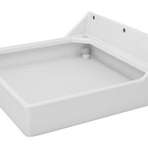 Bac de récupération d'eau - Dimensions : L: 650 x l: 650 x H: 240 mm