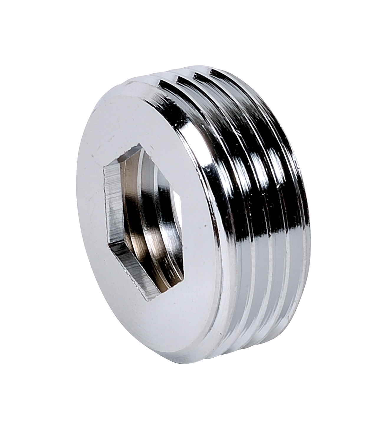 Bague de réduction laiton chromé à visser MF - Diamètre : M3/4'' - F1/2'' ( Mâle: 20x27 et Femelle:15x21)