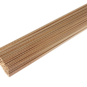 Baguettes 1 m Gazobronze nu D.3 mm le kg GCE CHARLEDAVE B130104K