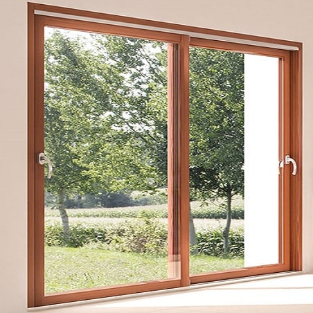 Fenetre Coulissante BOIS 3 vantaux 3 rails