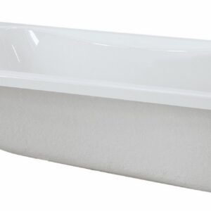 Baignoire CALYPSO (pieds inclus) - Dimensions : 170 x 70 cm - Couleur BLANC