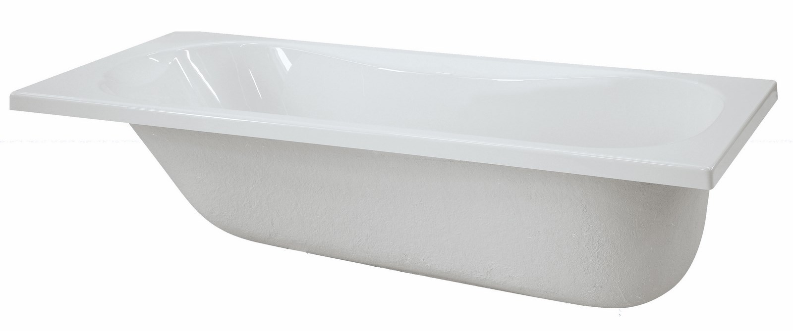 Baignoire CALYPSO (pieds inclus) - Dimensions : 170 x 70 cm - Couleur BLANC