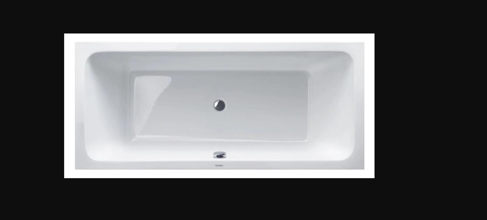 Baignoire D-CODE DUO (1800x800 mm) - Blanc brillant