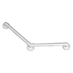 Barre d'appui coudée 135° - 3 points de fixation - 450 x 450 mm - Charge maximale : 190 kg