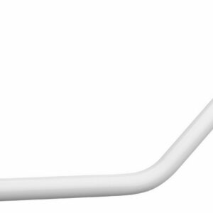 Barre d'appui coudée 135° ARSIS - Finition : Blanc - Dimensions 400 x 400 mm