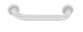Barre d'appui droite - Longueur 300 mm - couleur blanc
