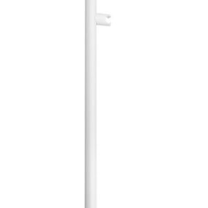 Barre de douche modulable en T ou en L modèle ARSIS - Blanc