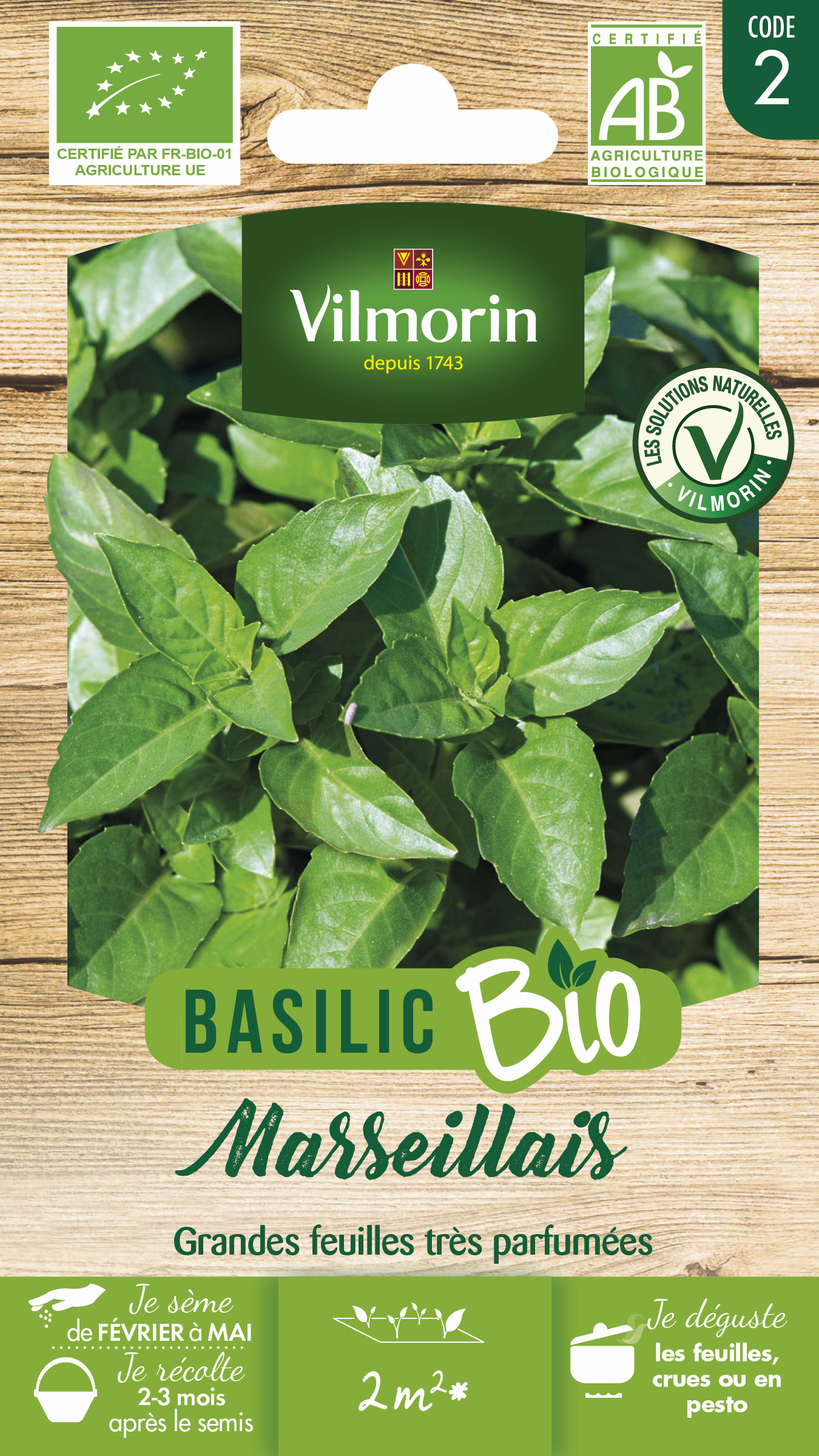 Basilic Marseillais - BIO