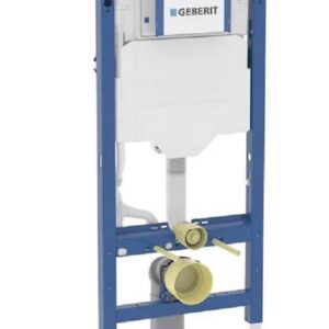 Bâti-support autoportant Geberit Duofix pour WC suspendu avec réservoir à encastrer Sigma - Hauteur: 112 cm - Largeur: 50 cm - Epaisseur: 12 cm