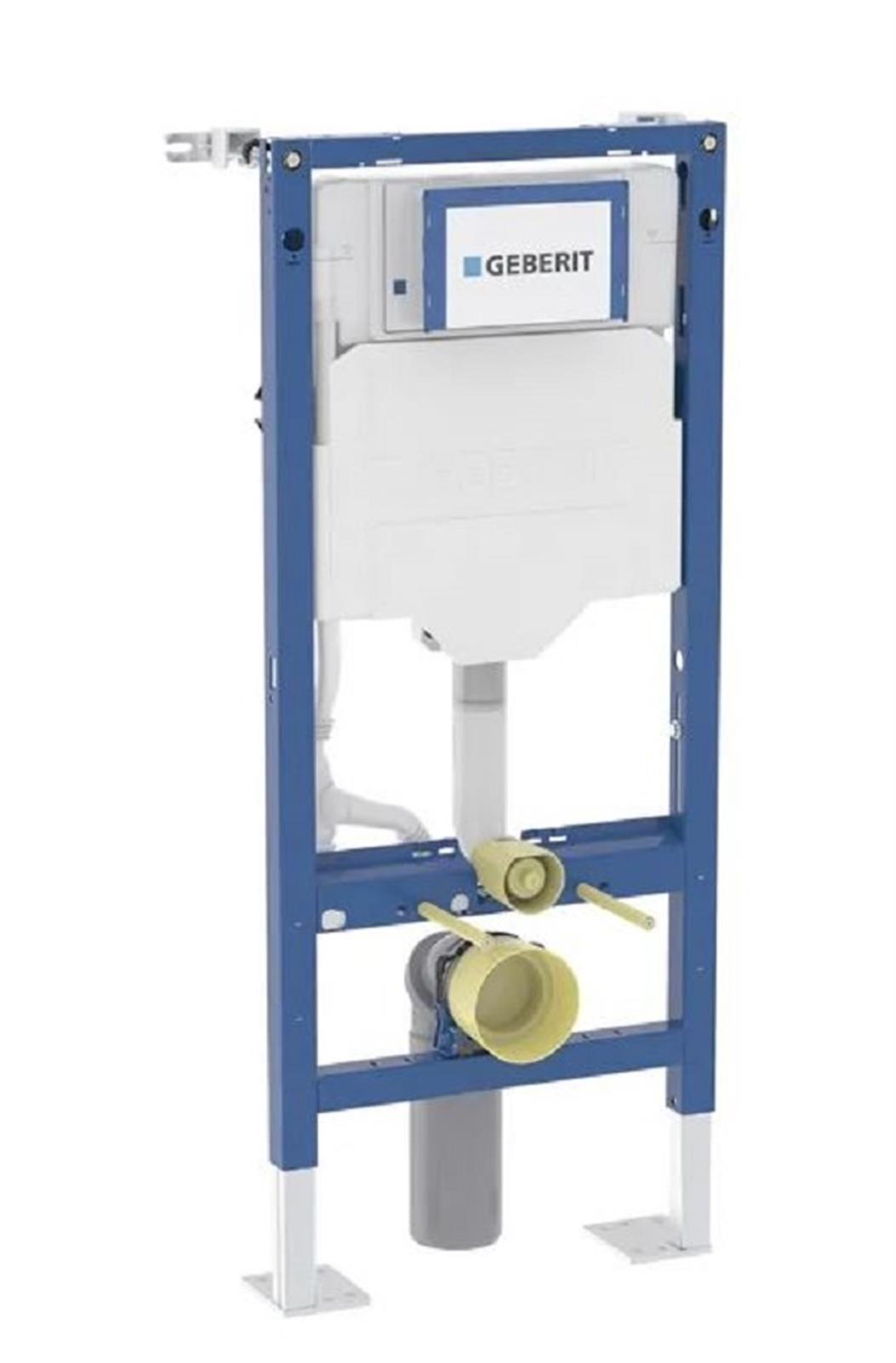Bâti-support autoportant Geberit Duofix pour WC suspendu avec réservoir à encastrer Sigma - Hauteur: 112 cm - Largeur: 50 cm - Epaisseur: 12 cm