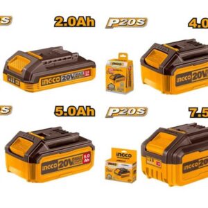 Batterie Lithium-ion 20V - Ampérage: 2,0Ah