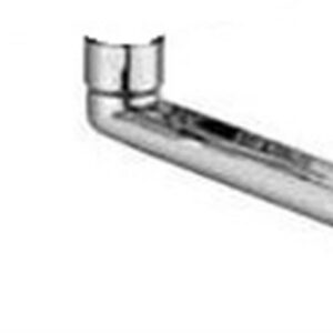 Bec chromé 180mm pour évier