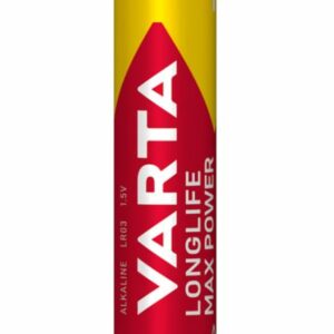 Blister de 20 piles Longlife Max Power AAA/LR03 VARTA 4703101490