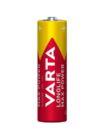 Blister de 20 piles Longlife Max Power AA/LR06 VARTA 4706101490