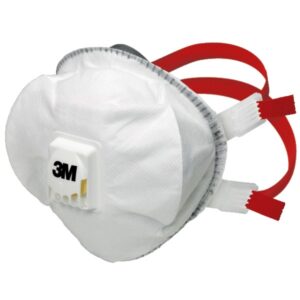 Boîte de 5 masques respiratoires coques jetables série 8835+ FFP3 RD avec soupape 3M 7100081542