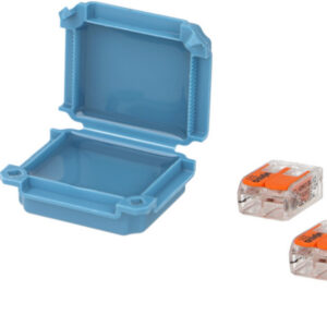 Boite de jonction isolante "gel" avec 2 bornes Wago 2 entrées