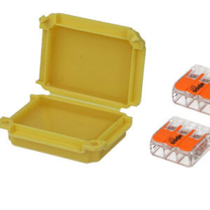 Boite de jonction isolante "gel" avec 2 bornes Wago 3 entrées
