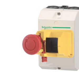 Boitier pour disjoncteur Schneider Tesys GV2 avec arrêt d'urgence