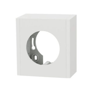 Boitier saillie simple extensible Blanc craie Schneider Odace