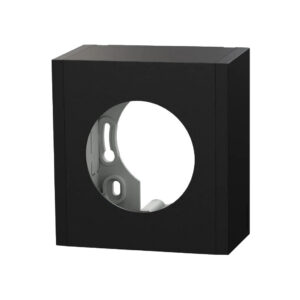 Boitier saillie simple extensible Noir onyx Schneider Odace