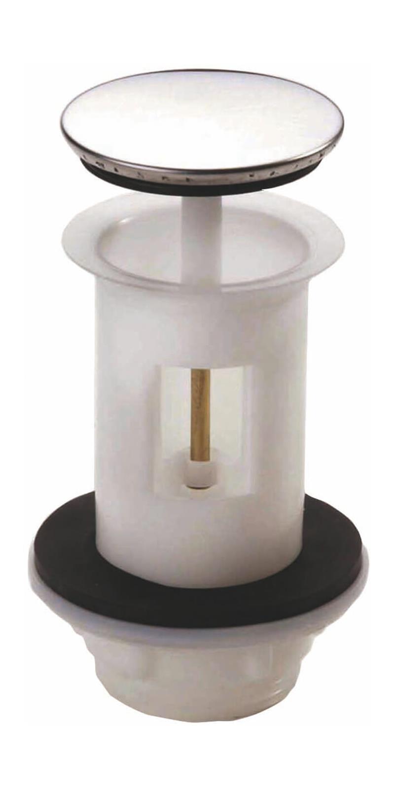 Bonde à clapet automatique Porcher - Ø 60 mm - Clapet inox - Corps plastique