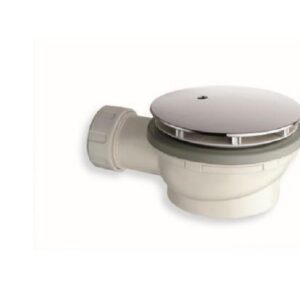 Bonde de douche extra-plate - Diamètre bonde: 90 mm - Coloris couvercle: chromé