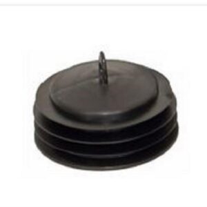 Bouchon DN 90 pourconduit semi-flexible ComfoTube - Bouchon DN 90 mm pour conduit ComfoTube - Noir