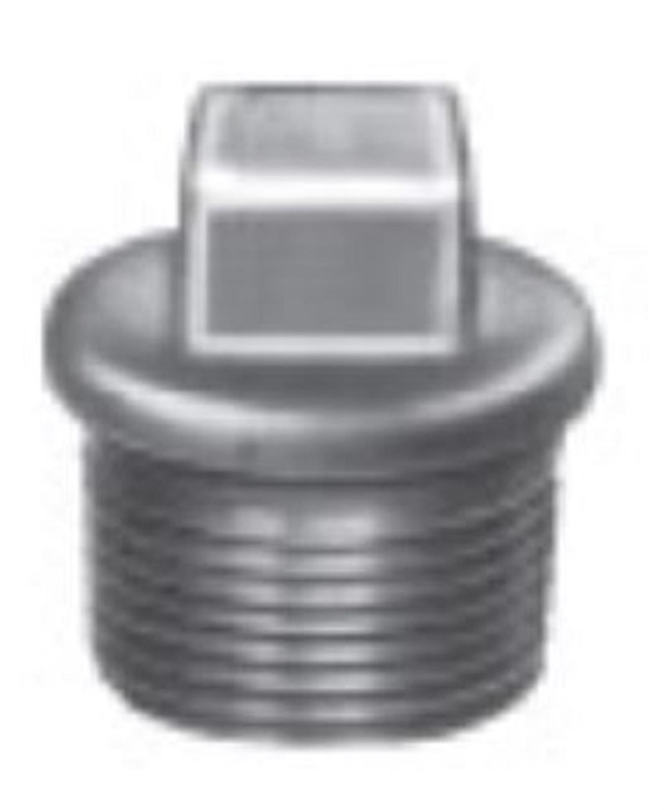 Bouchon fonte galva Mâle - Diamètre : 1/2''