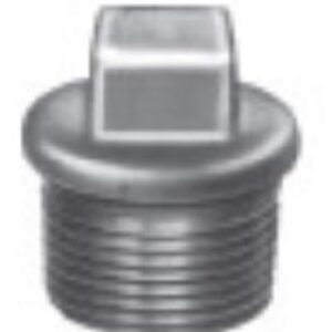 Bouchon fonte galva Mâle - Diamètre : 1 1/4''