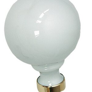 Boule de rampe blanc MERGOUS V0600 11 100
