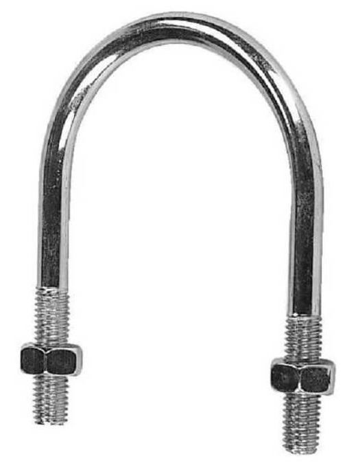 Brides étier en acier zingué 168 mm CHAUBEYRE 8210008