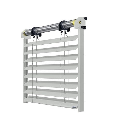 Brise Soleil Orientable - BSO Lames PX90Z Motorisation Radio avec télécommande