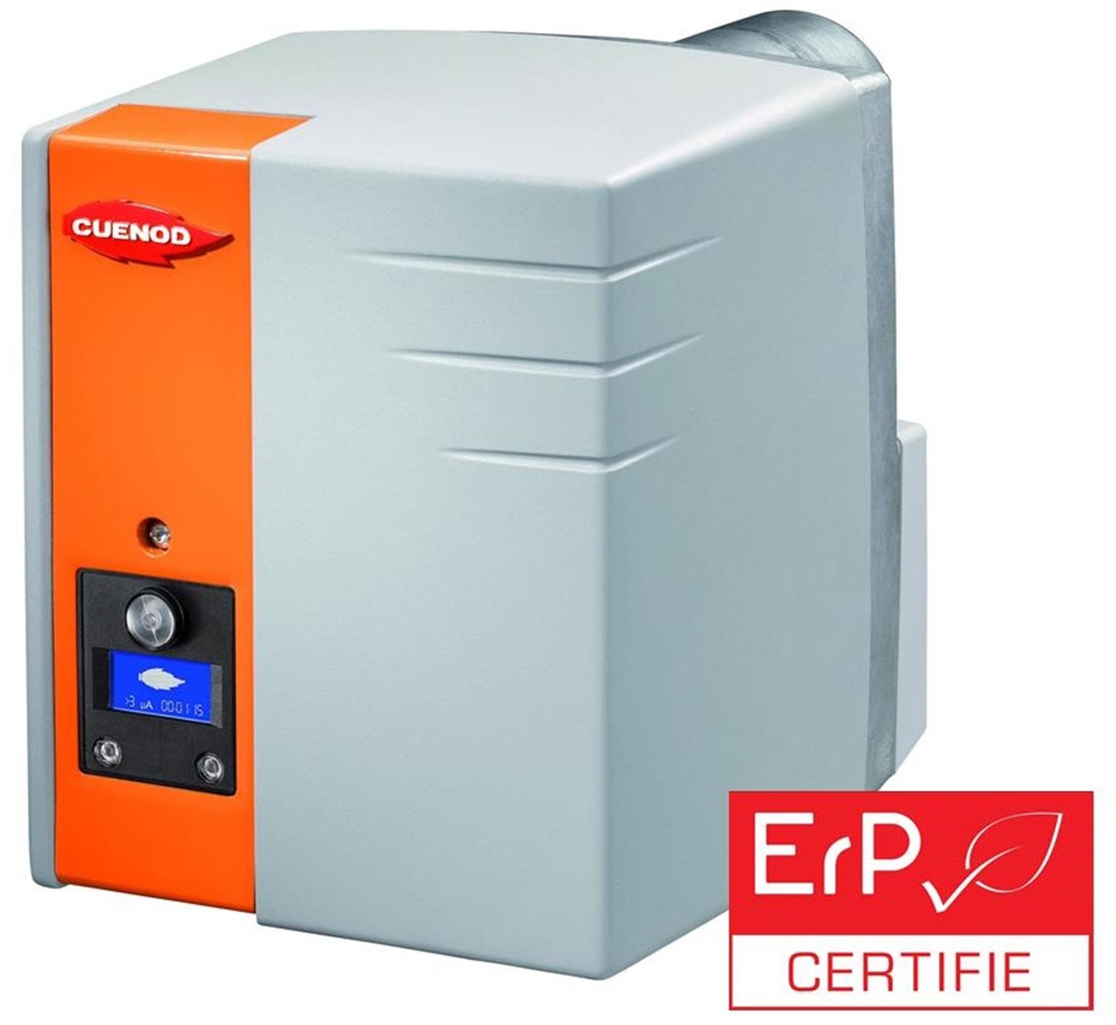 Brûleur fioul NC4 / NC6 - NC 4 H101A - Puissance 30 à 40 kW - gicleur calibre 0,75 en US gal/h - Profondeur : 310 mm